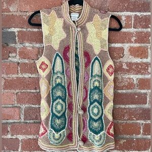 Dries Van Noten Crochet Vest